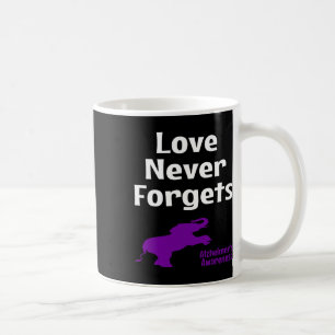 Heimerheimer Bewusstsein Lila Unterstützung Liebe Kaffeetasse