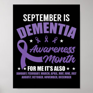 Heimerheimer-Bewusstsein September Demenz-Auftritt Poster