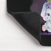 Heimerheimer Bewusstsein Süßer Elefant Ich Werde M Mousepad (Ecke)