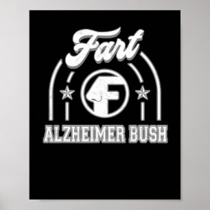 Heimerheimer Bush Furz Funny Poster