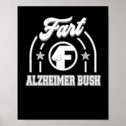 Heimerheimer Bush Furz Funny Poster (Vorne)