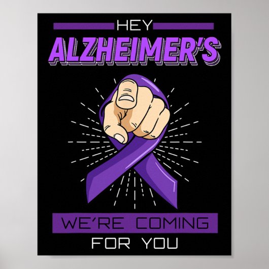 "Heimerheimer Disease Shirt Brain Memory Loss Deme Poster (Vorne)