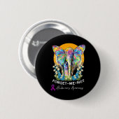 Heimerheimer Elephant Forget-me-not Heimerheimer Button (Vorne & Hinten)