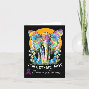 Heimerheimer Elephant Forget-me-not Heimerheimer Karte