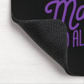 Heimerheimer Erinnerungen Problem Lila Elefant Mousepad (Ecke)