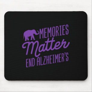 Heimerheimer Erinnerungen Problem Lila Elefant Mousepad