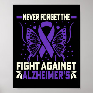 Heimerheimer-Hirnverletzung Design Lila Heimerheim Poster