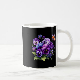 Heimerheimer Lila Blütenpansy Demenz Heimerhe Kaffeetasse