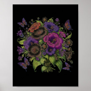 Heimerheimer Lila Blütenpansy Demenz Heimerhe Poster