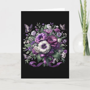 Heimerheimer Lila Florale Stiefmütterchen Demenz H Karte