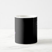 Heimerheimer Monat I Endheimer Lila Bow Elephant Kaffeetasse (Mittel)