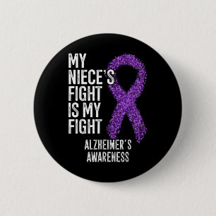 Heimerheimer My Niece's Fight is My Fight Heimerhe Button