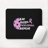 Heimerheimer Picklell Eat Sleep Picklell Repeat Pu Mousepad (Mit Mouse)