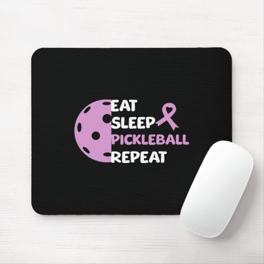 Heimerheimer Picklell Eat Sleep Picklell Repeat Pu Mousepad (Mit Mouse)