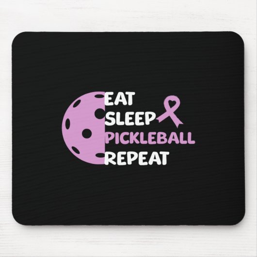 Heimerheimer Picklell Eat Sleep Picklell Repeat Pu Mousepad (Vorne)