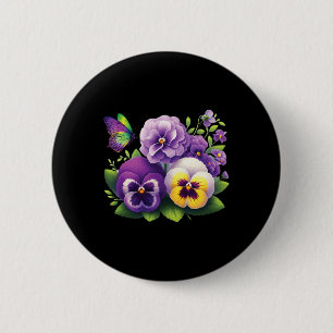 Heimerheimer Viola Floral Pansy Dementi Heimerheim Button