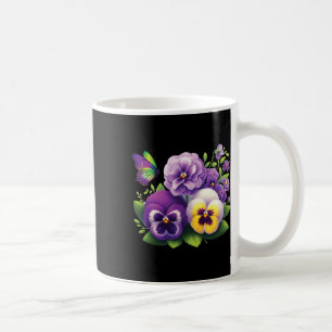 Heimerheimer Viola Floral Pansy Dementi Heimerheim Kaffeetasse