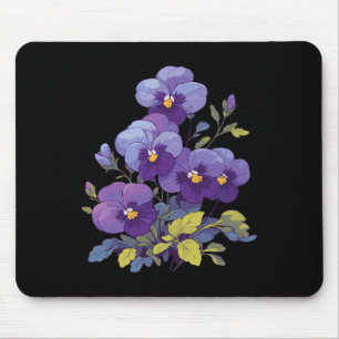 Heimerheimer Viola Floral Pansy Dementi Heimerheim Mousepad