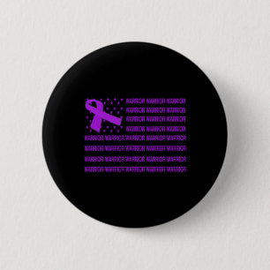 Heimerheimer Warrier Awareness - US-Flagge Lila R Button