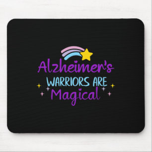 Heimerheimer Warrior Lila Ribbon Awareness Demen Mousepad
