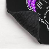 Heimerheimer's Awareness A Messy Bun Heimerheimer Mousepad (Ecke)