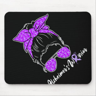 Heimerheimer's Awareness A Messy Bun Heimerheimer Mousepad