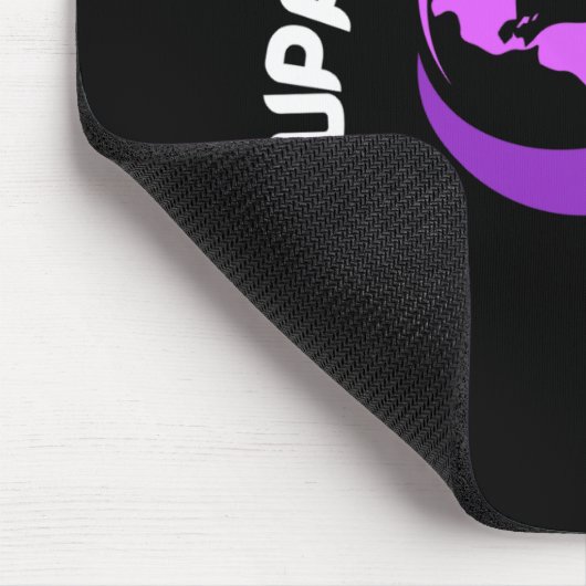 Heimerheimer's Awareness A Messy Bun Heimerheimer Mousepad (Ecke)