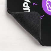 Heimerheimer's Awareness A Messy Bun Heimerheimer Mousepad (Ecke)