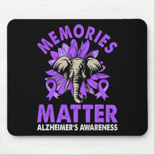 Heimerheimer's Awareness Erinnerungen Problem Lila Mousepad