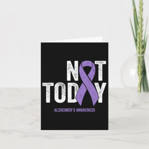 Heimerheimers Awareness Ribbon heute nicht Heimer  Karte