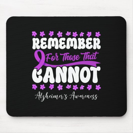 Heimerheimer's Dementia Awareness Support Denken S Mousepad (Vorne)