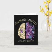 Heimerheimer's Dementia Awareness Support Gehirn M Karte (Gelbe Blume)