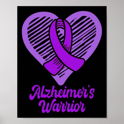 Heimerheimer's Warrior Heimerheimer Awareness-Supp Poster (Vorne)
