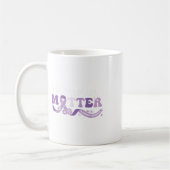 Heimers Awareness Erinnerungen Wir tragen Lila End Kaffeetasse (Links)