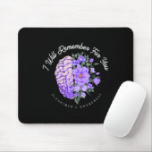 Heimers Awareness Ich werde für Sie Gehirn Mousepad (Mit Mouse)