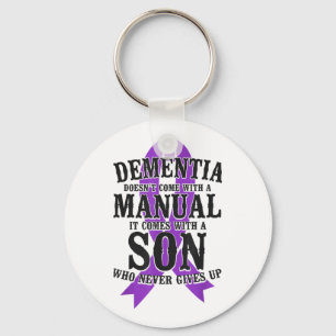 Heimers Dementia Awareness Support Vater Mama Son  Schlüsselanhänger