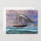 Heimfahrt Postkarte (Vorne/Hinten)