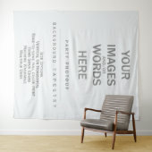 Heimfotografie-Hintergrund - 88"x104" Wandteppich (Beispiel (Horizontal))