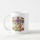 Heimgesucht 67 Meme Sechs Sieben 6-7 Lustiger Inte Kaffeetasse (Links)