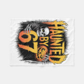 Heimgesucht 67 Meme Six Seven 6-7 Lustiger Interne Fleecedecke (Vorderseite (Horizontal))