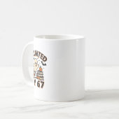 Heimgesucht 67 Meme Six Seven 6-7 Lustiger Interne Kaffeetasse (Vorderseite Links)