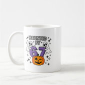 Heimgesucht 67 Meme Six Seven 6-7 Lustiger Interne Kaffeetasse (Links)