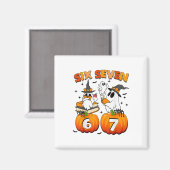 Heimgesucht 67 Meme Six Seven 6-7 Lustiger Interne Magnet (Vorderseite/Rückseite)