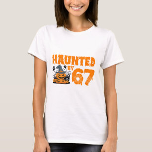 Heimgesucht 67 Meme Six Seven 6-7 Lustiger Interne T-Shirt