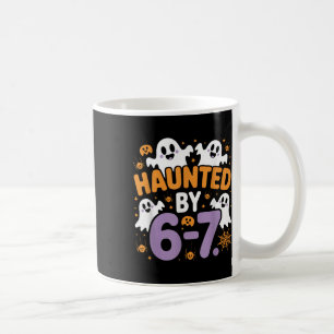 Heimgesuchte Sechs Sieben 6 7 Meme 67 Skeletthand  Kaffeetasse