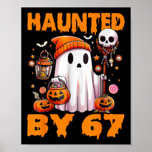 Heimgesuchte Sechs Sieben 6 7 Meme 67 Skeletthand  Poster