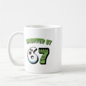 Heimgesuchter 67 Meme Sechs Sieben 6-7 Lustiger In Kaffeetasse (Links)