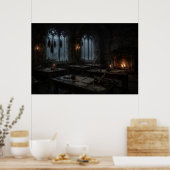 Heimgesuchtes Scriptorium Poster (Küche)