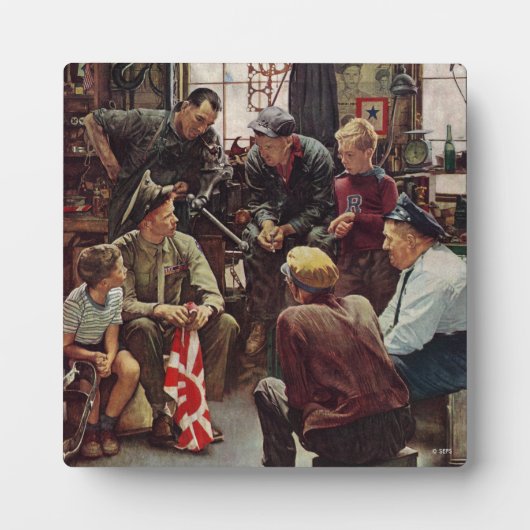 Heimische Marine Fotoplatte (Vorderseite)