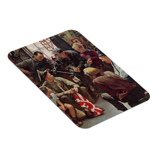 Heimische Marine Magnet (Rechte Seite)